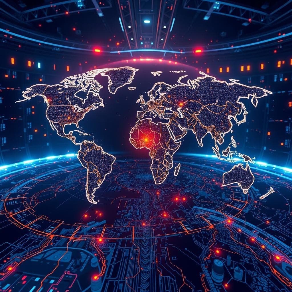 World Map Background